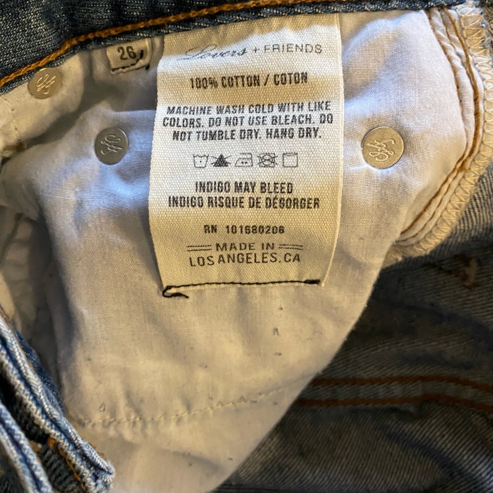 Lovers + Friends ripped jeans womens 2 - Picture 3 of 3